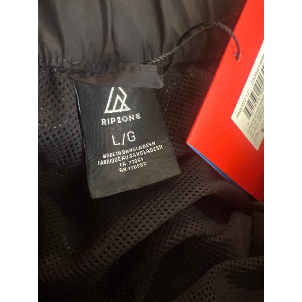 NWT RIPZONE Boys' Otter Rain Pant Black Beauty L - Picture 7 of 8
